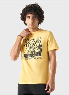 SP Characters Printed Crew Neck T-Shirt  - Image 1