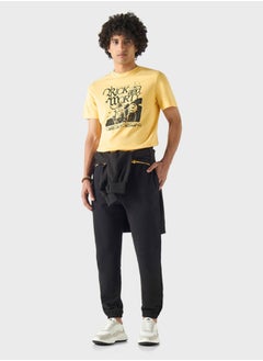 SP Characters Printed Crew Neck T-Shirt  - Image 4