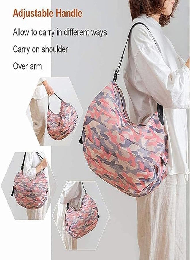 ANTORI Foldable Travel Duffel Bag for Women & Men - Lightweight Waterproof Camo Gym Bag - Large Capacity, Portable Luggage Bag for Travel, Sports, Yoga (Pack of 1) - Image 4