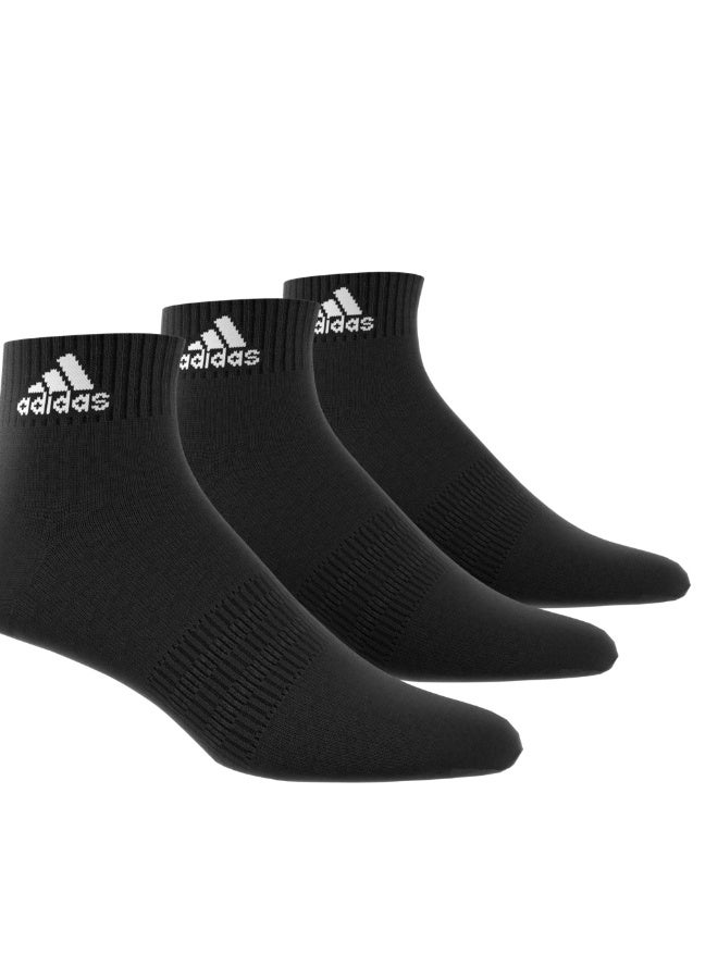 Adidas Thin and Light Ankle Socks 3 Pairs - Image 3
