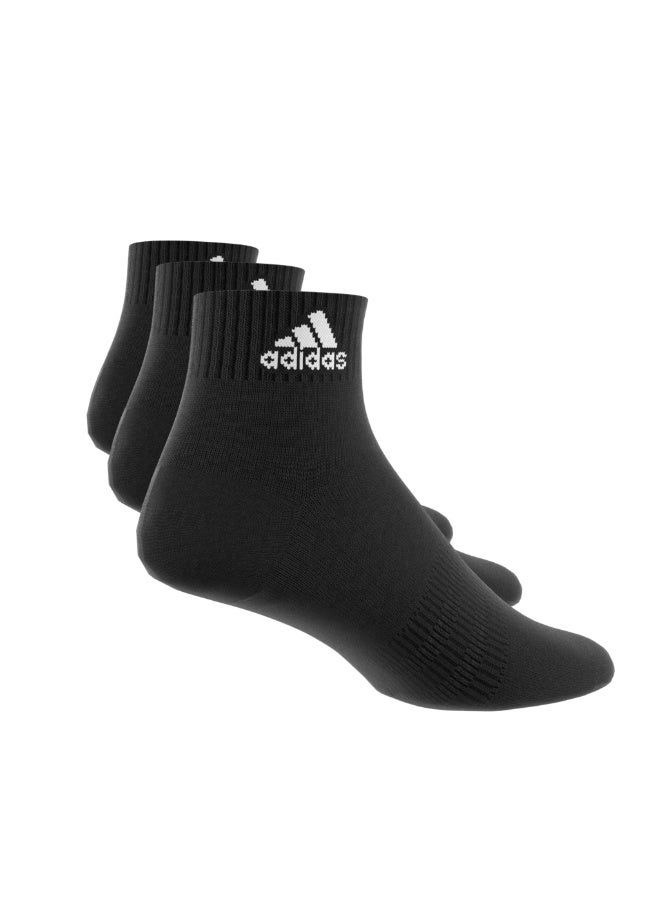 Adidas Thin and Light Ankle Socks 3 Pairs - Image 4