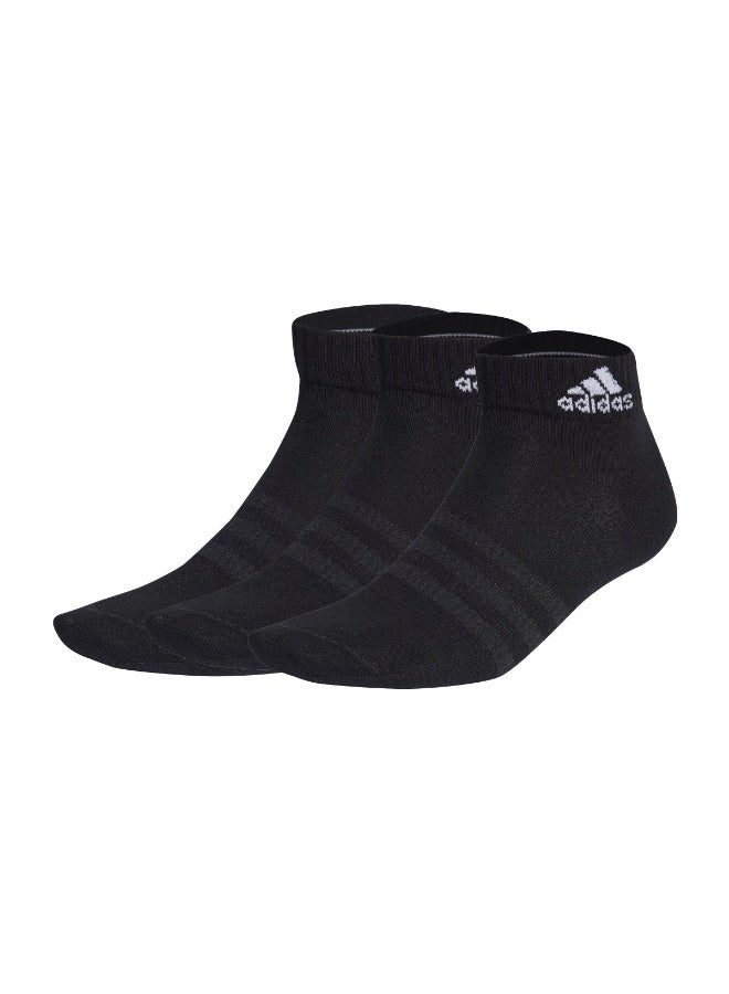 Adidas Thin and Light Ankle Socks 3 Pairs - Image 1