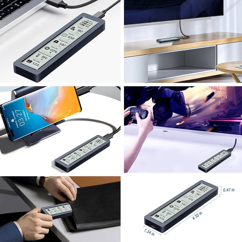 كاست ويف غلاف SSD M.2 NVMe ذكي مع شاشة LCD، حافظة SSD خارجية عالية السرعة USB 3.2 Gen 2 Type-C بسرعة 10 جيجابت في الثانية، يدوم مقاسات المفاتيح M-Key و B+M Key 2230/2242/2260/2280، حتى 4 تيرابايت، مع منع فقدان الكتابة - Image 5