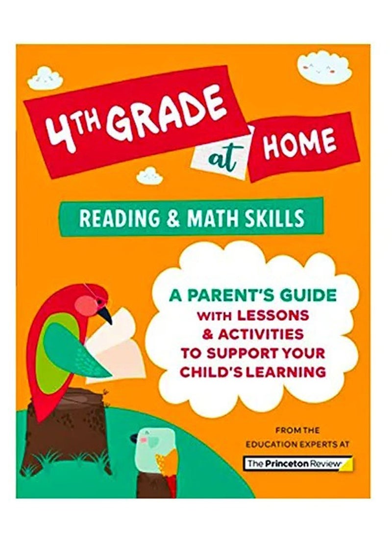 4th Grade at Home: Reading & Math Skills – Parent's Guide with Engaging Activities for Kids  - Image 1