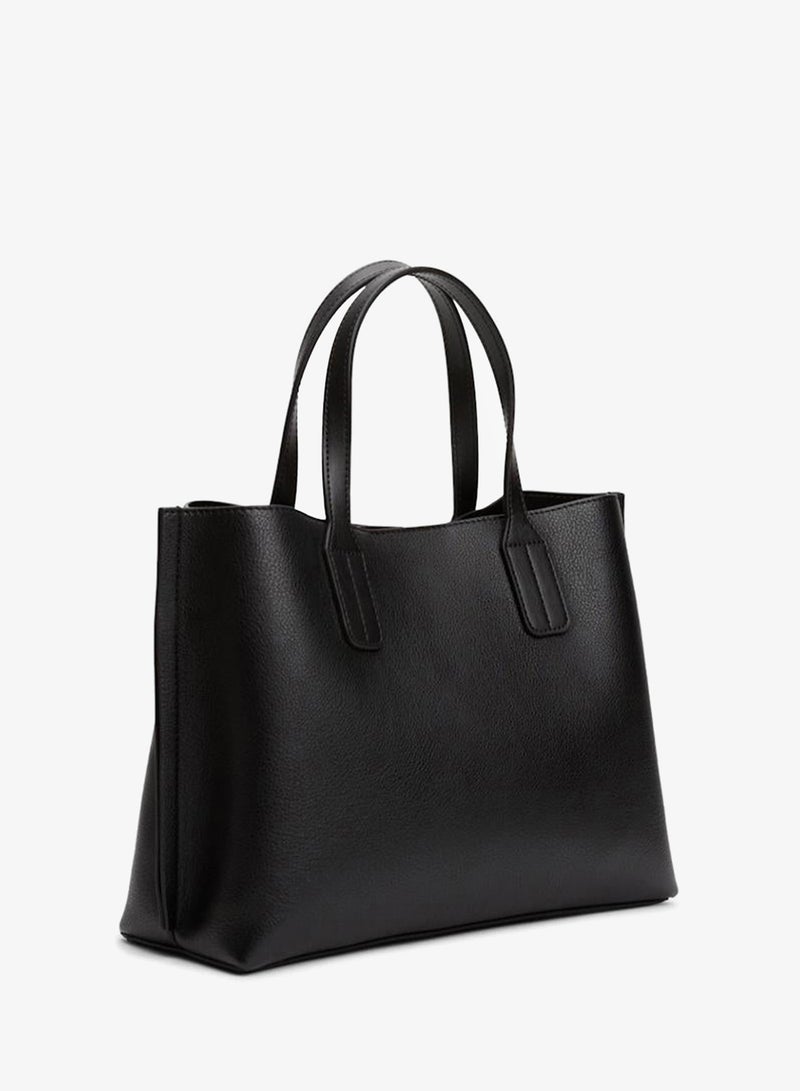 تومي هيلفيغر حقيبة يد صغيرة بسحاب وتفاصيل شعار مميزة - Image 3