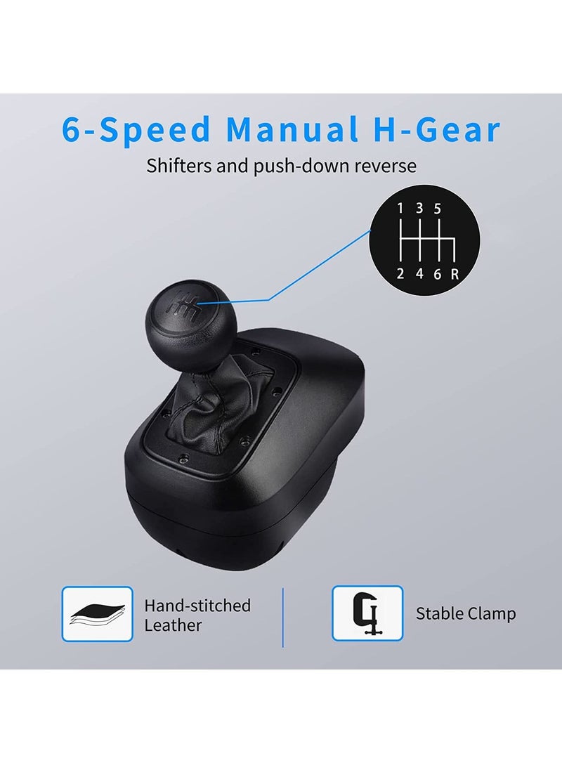 DOYO - 1080 Degree Steering Game Racing Wheel with Pedals and Shifters for PC/Xbox One/Xbox Series 360/PS4/PS3/Nintendo Switch - Image 1