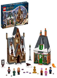 LEGO Harry Potter Hogsmeade Village Visit 76388 Building Toy, 20th  Anniversary Set with Collectible Golden Ron Weasley Minifigure, Birthday  Gift for