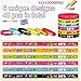 Leitee 48 Pcs 80s Party Favors 1980s Themed Silicone Bracelets 80s Jewelry for Women Men Radio Roller Skate 80s Bracelets Retro Rubber Wristbands for 1980s Party Birthday Music Party Supplies - Image 4