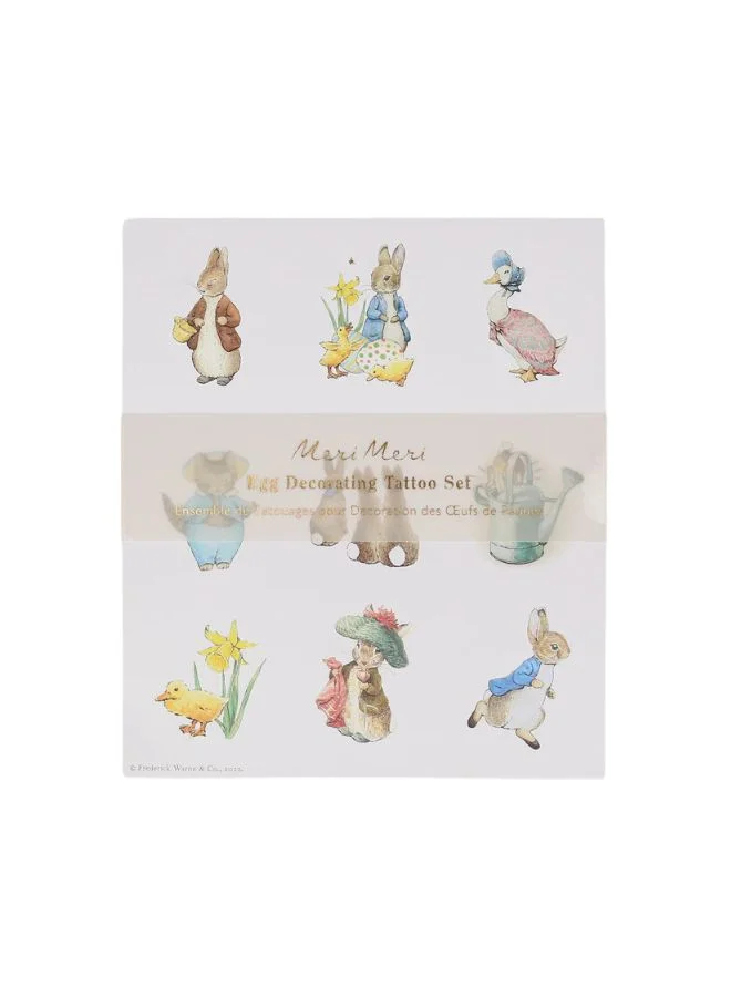 Meri Meri Peter Rabbit In The Garden Egg Decorating Tattoos