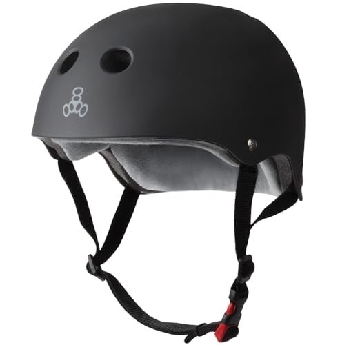 Triple Eight Certified Sweatsaver Helmet for Skateboarding, BMX, Roller Derby, Roller Skating, Inline Skating, Scooter and Bike - Image 1