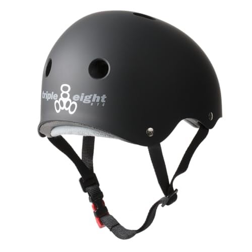 Triple Eight Certified Sweatsaver Helmet for Skateboarding, BMX, Roller Derby, Roller Skating, Inline Skating, Scooter and Bike - Image 2