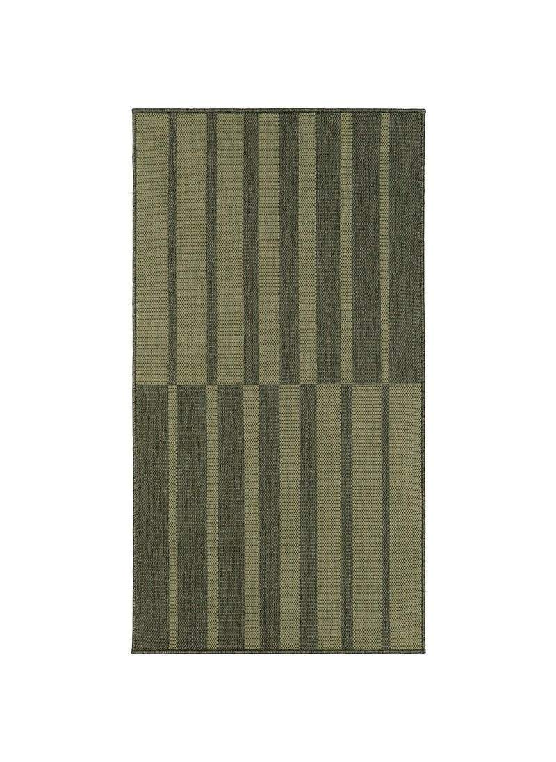 Generic Rug Flatwoven In Outdoor Green 80X150  - Image 1