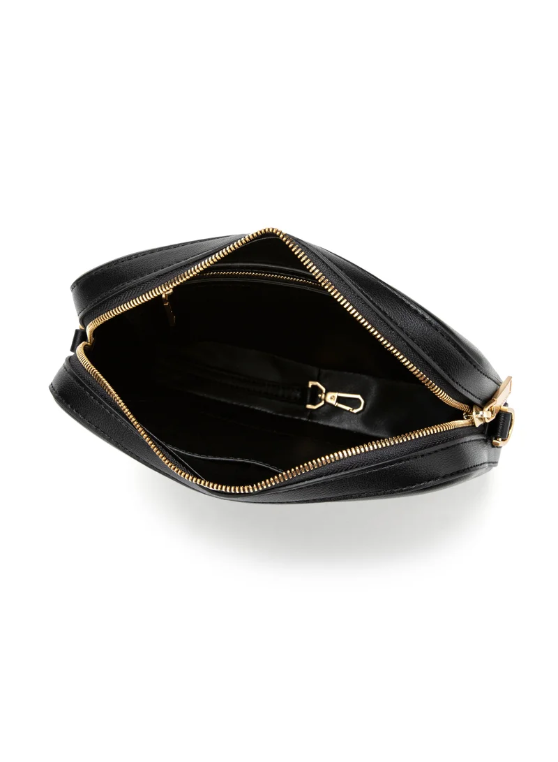 Veganologie Maze In Onyx With Gold Hardware Made From 1.5 Bamboo Stems