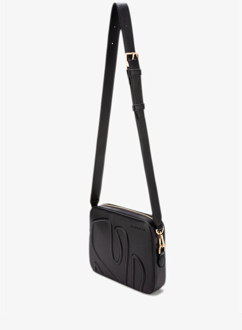 Veganologie  Maze In Onyx With Gold Hardware Made From 1.5 Bamboo Stems for Women | Best Price UAE