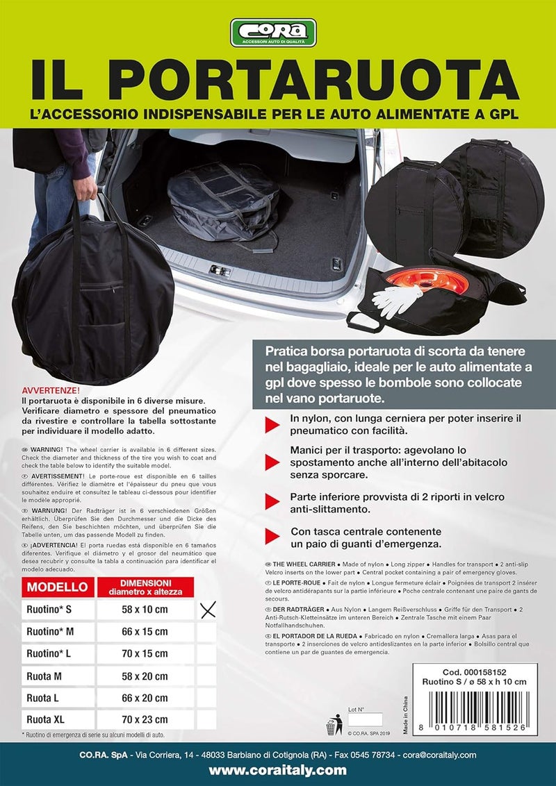 cora Spare tyre carrier for cars. - Image 4