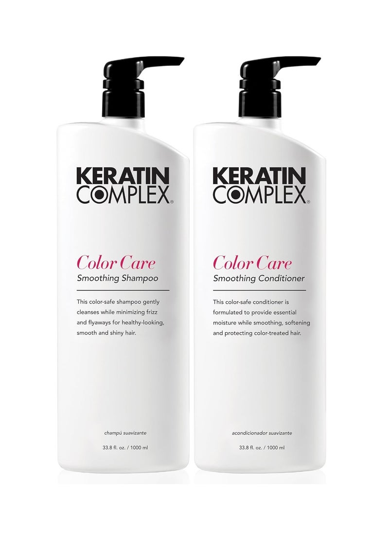 KERATIN COMPLEX Keratin Complex - Keratin Care Smoothing Shampoo & Conditioner Duo  - Image 1