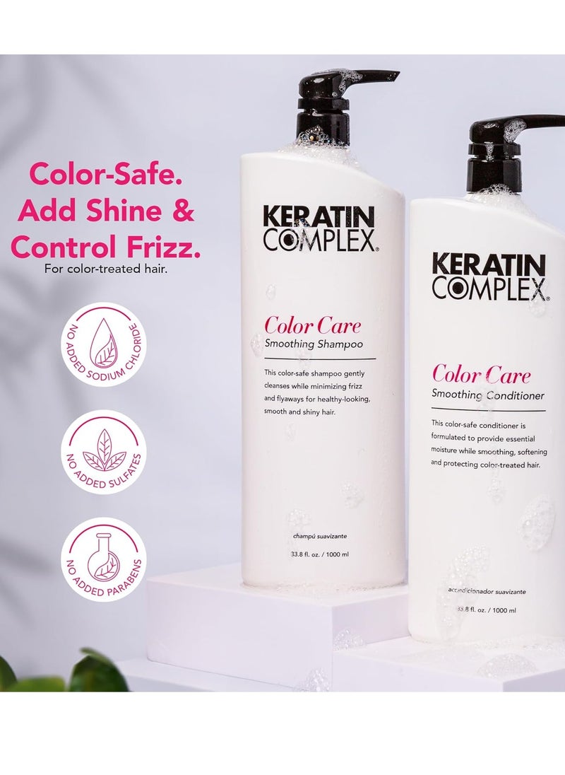 KERATIN COMPLEX Keratin Complex - Keratin Care Smoothing Shampoo & Conditioner Duo  - Image 3