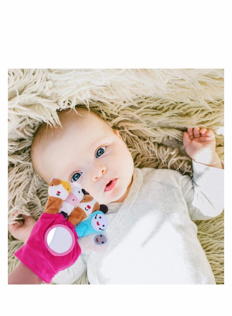 Y&D Hand Finger Plush Puppets Glove, Baby Child Zoo Farm Animal Sock Glove Puppet Sack Toy Educational Cartoon DIY  - Image 5