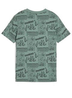 PUMA Youth Mid 90S Aop Graphic T-Shirt  - Image 5