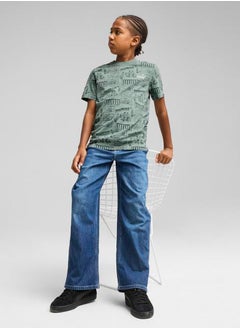 PUMA Youth Mid 90S Aop Graphic T-Shirt  - Image 3