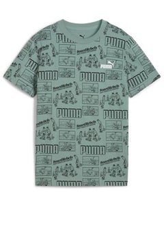 PUMA Youth Mid 90S Aop Graphic T-Shirt  - Image 4
