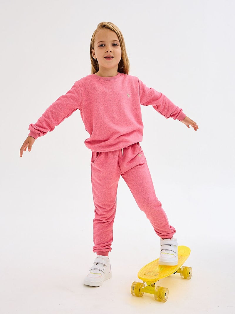 Luggi Baby 2-7 Years Old Girl Cotton Tracksuit  - Image 1