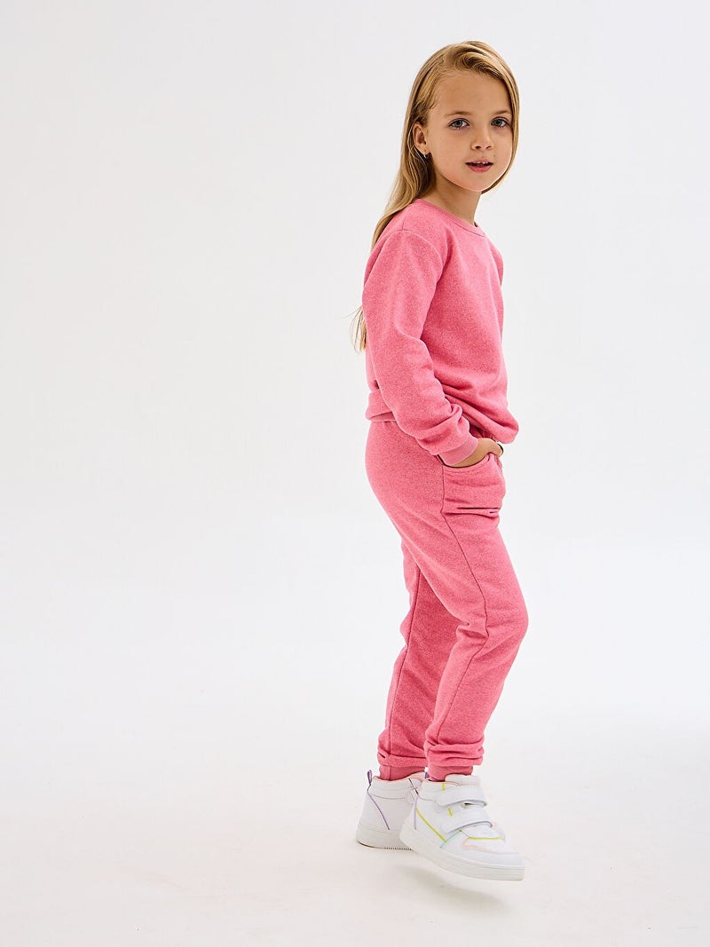 Luggi Baby 2-7 Years Old Girl Cotton Tracksuit  - Image 2