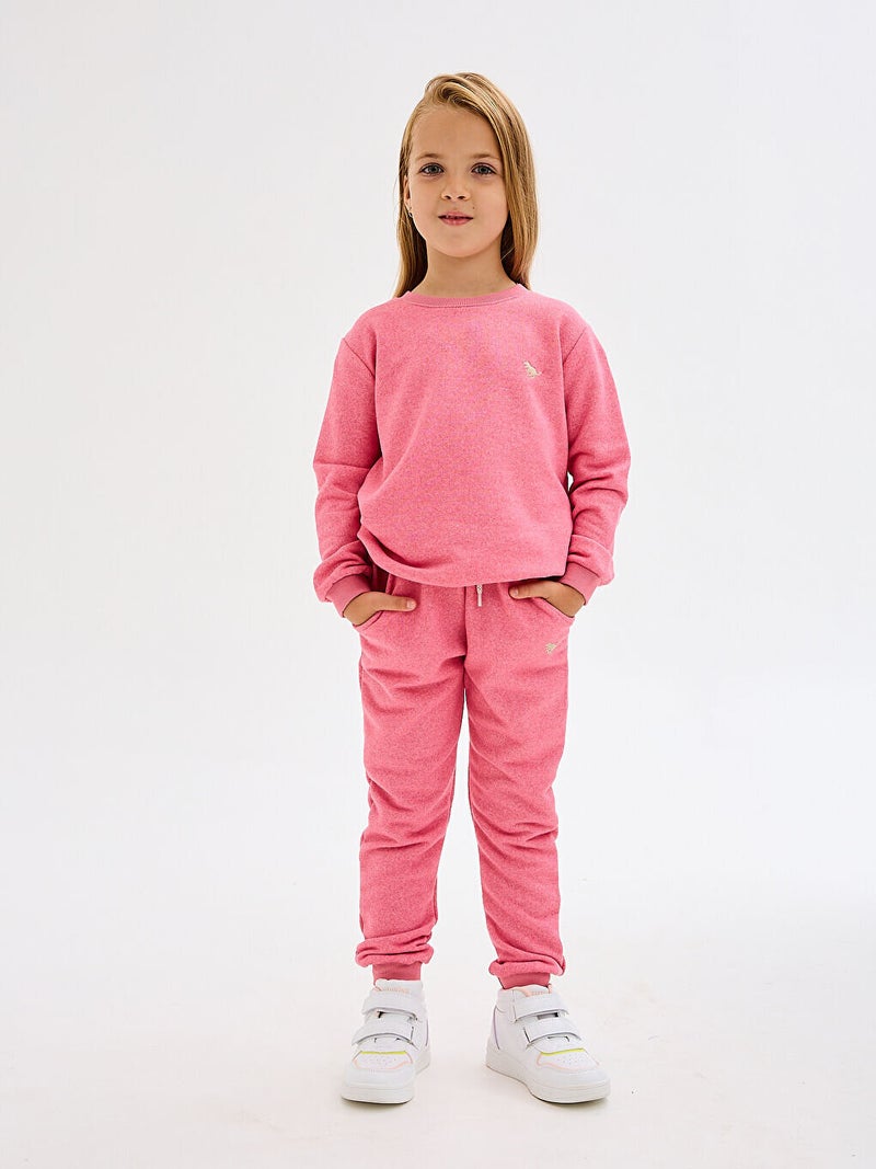 Luggi Baby 2-7 Years Old Girl Cotton Tracksuit  - Image 5