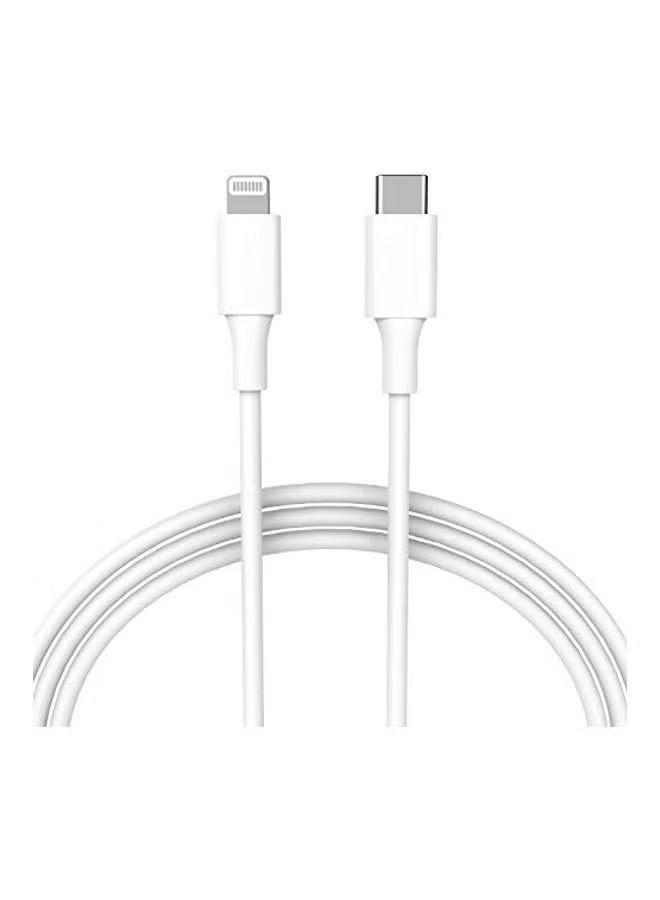 إيف كابل لايتنينج من يو إس بي سي إلى لايتنينج معتمد من إم إف آي أبيض - Image 1