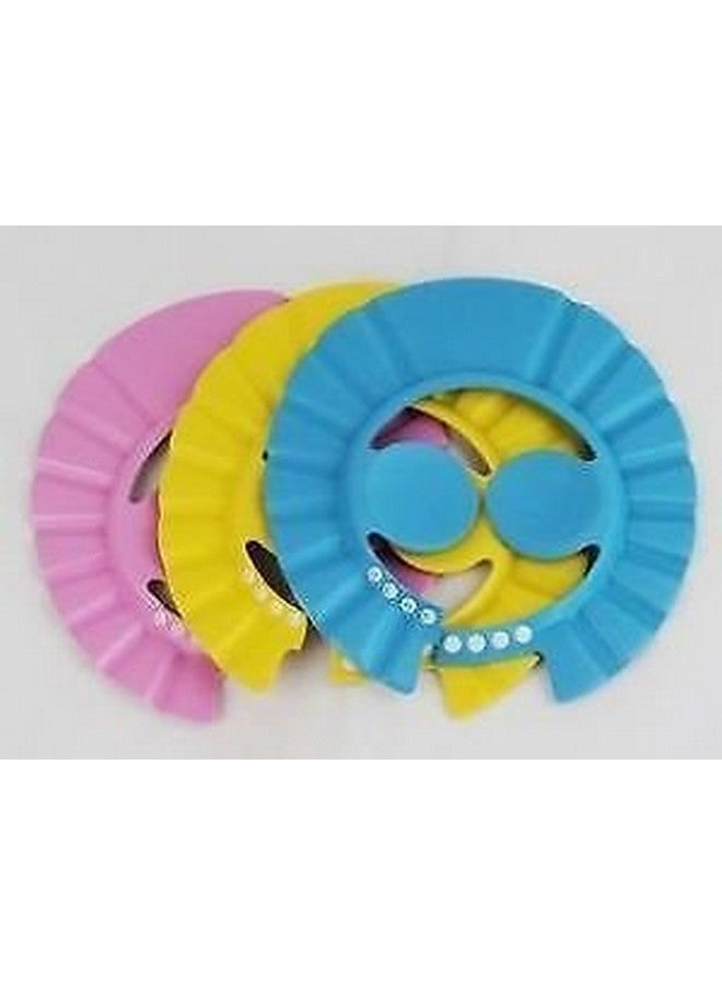 Fagva Baby Shower Cap Adjustable Safe Soft Bathing Baby Shower Hair Wash Cap For Children, Baby Bath Cap Shower Protection For Eyes And Ear, Bathing Baby Shower Cap. - Image 1