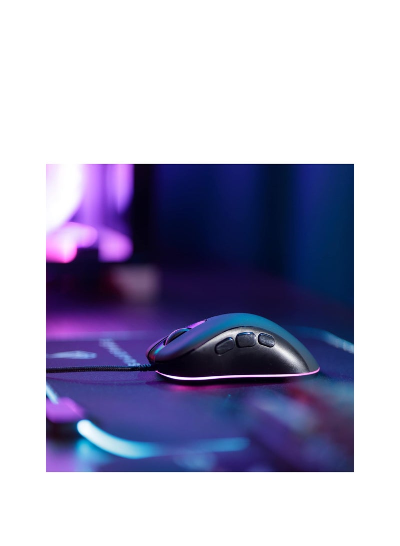 SureFire SureFire Condor Claw Gaming 8-Button I gaming mouse I RGB-lighting I PC mouse 6400 DPI I 8 programmable buttons I USB 3.2 GEN 1 and USB 2.0 I Windows, Mac & consoles I powered by Verbatim  - Image 4