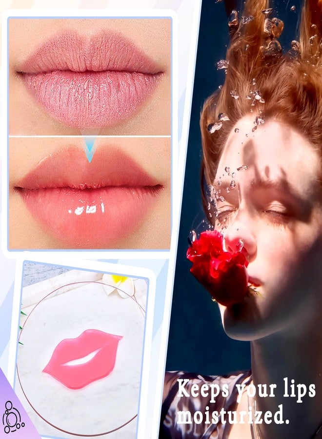 PPPanYiDi 30PCS Moisturizing Lip Masks Set, Overnight Lip Masks Bulk Lip Patches for Dry Lip, Long-lasting Hydrating Sleeping Lip Plumping Masks for Women Daily Lip Skincare - Image 5