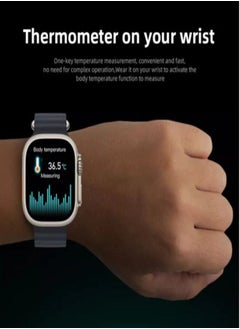 HW HW 8 ULTRA MAX Smart Watch Series 8 With Full Screen Works With the Android And IOS System Quick Response Wireless Charging And Supports GPS 2.02Inch Display 49MM  - Image 5