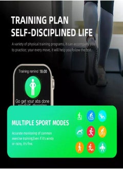 HW HW 8 ULTRA MAX Smart Watch Series 8 With Full Screen Works With the Android And IOS System Quick Response Wireless Charging And Supports GPS 2.02Inch Display 49MM  - Image 2
