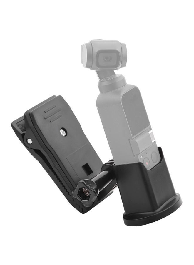 Backpack Clip Clamp Kit For DJI OSMO Pocket Handheld Gimbal Camera Black  - Image 4