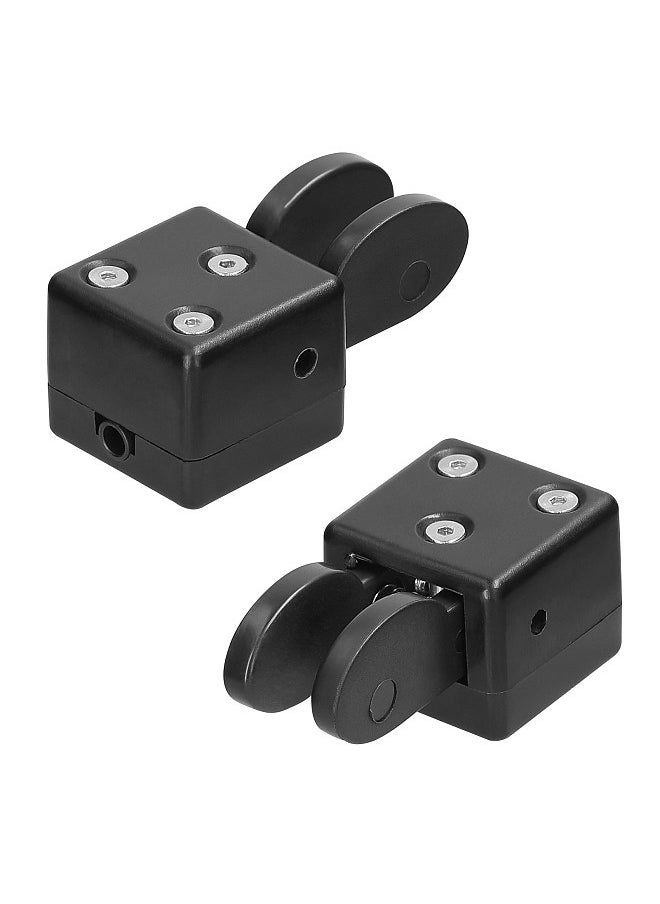 Generic - QU-2020A Dual Paddle Key Automatic Morse Magnetic Adsorption Base CW Morse Code Key DIY Keyer for Shortwave Radios - Image 1