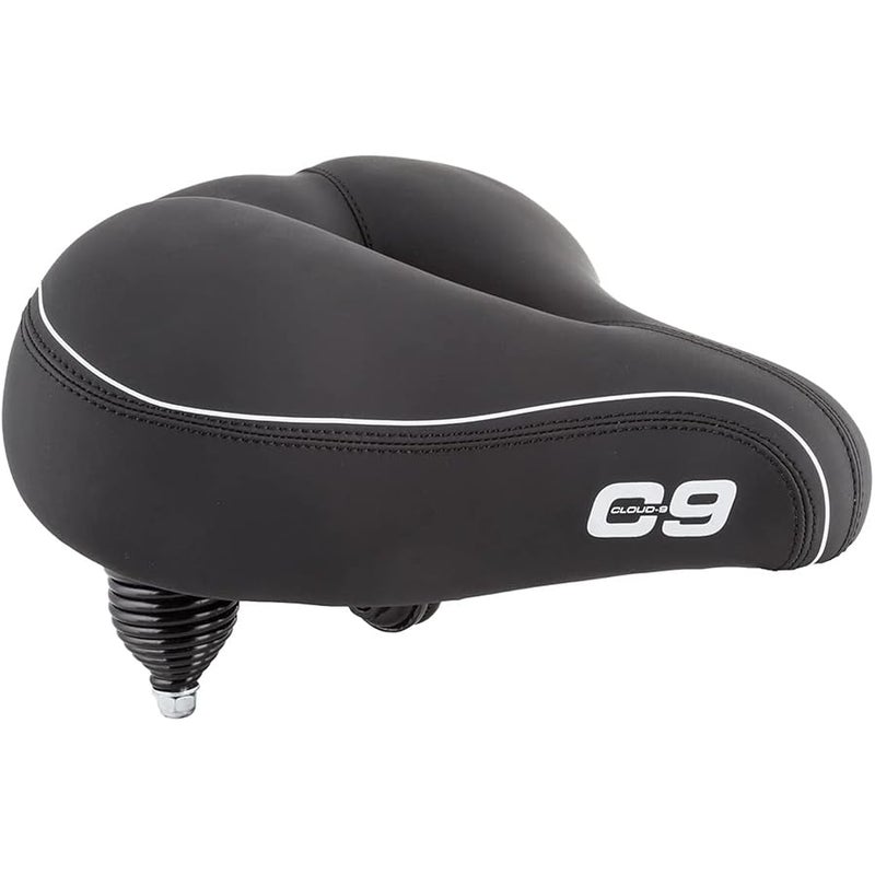 Cloud-9 Cruiser Select Saddle, 10.5 x 10.75, Black Soft Touch Vinyl - Image 1