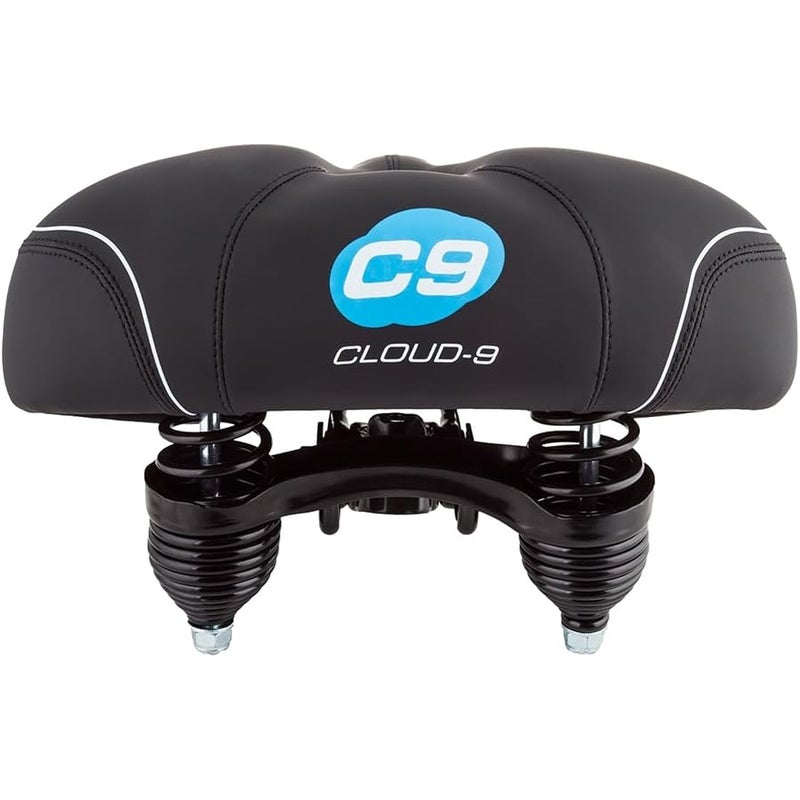 Cloud-9 Cruiser Select Saddle, 10.5 x 10.75, Black Soft Touch Vinyl - Image 2