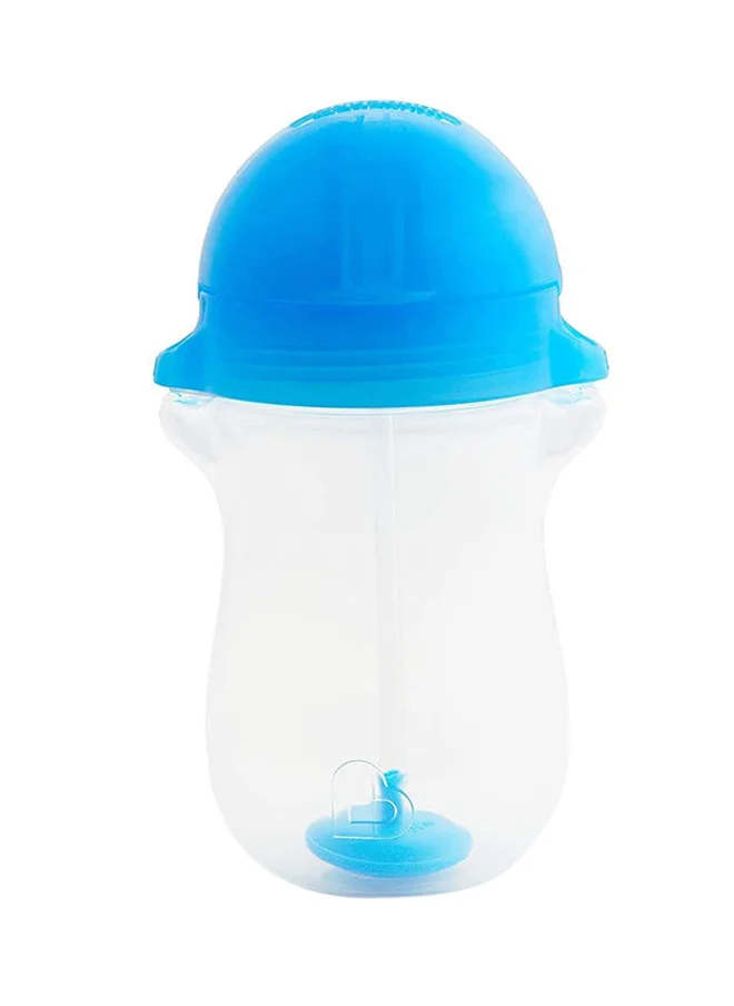 Munchkin Click Lock Tip and Sip Weighted Straw Cup 10oz/296 Ml 1 Pack Blue