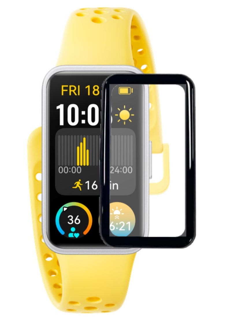 TWEGGON Huawei Band 9 Screen Protector, Full Cover 3D Curved Screen Protector for Huawei Band 9 