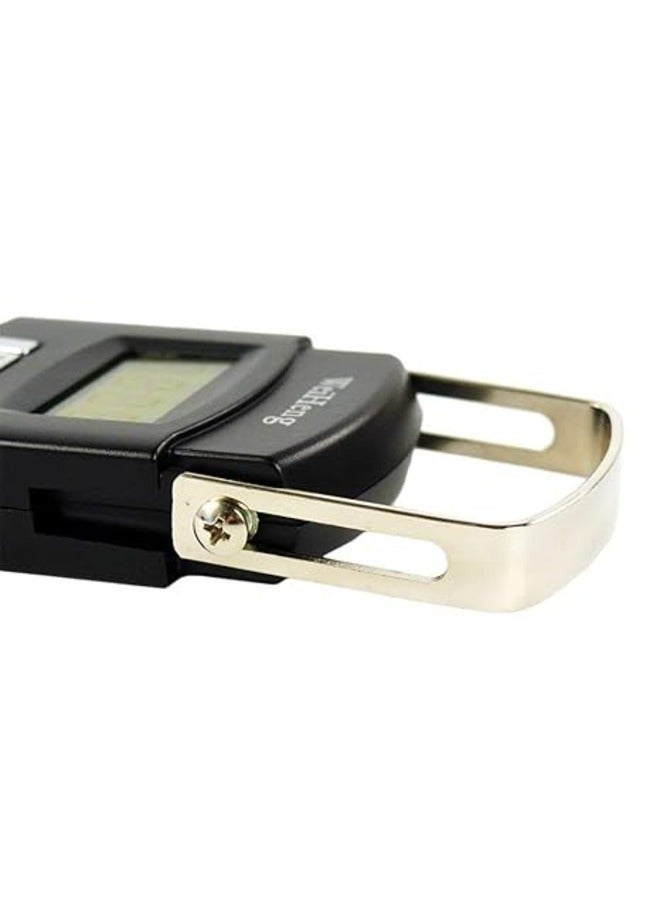 WeiHeng Portable Digital 50 Kg Weighing Hanging Scale with Big Hook (Black)/kata 50 kg - Image 4