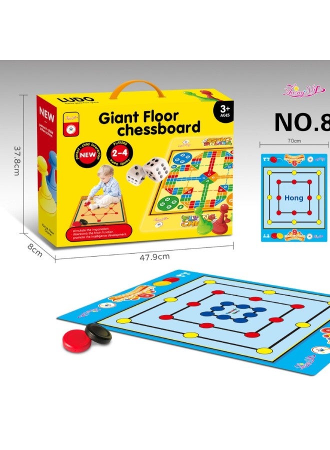 Cross-Border Amazon English Version Of Chess Treasure Hunt Chess Arabic Digital Chess/Flying Chess/Snake Chess Board Game