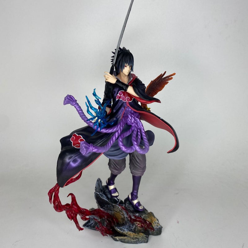 Naruto Anime Sasuke Chidori Figure Sculpture - Image 3