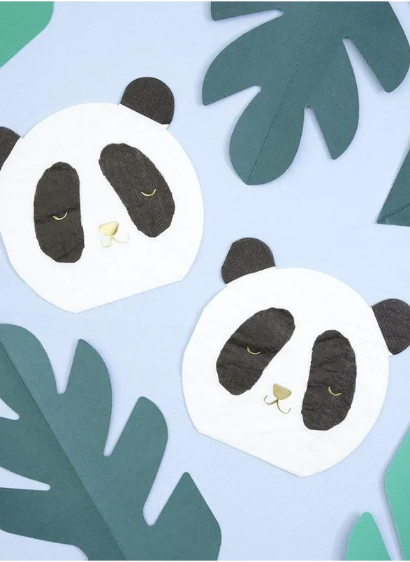 Meri Meri Panda Small Napkins
