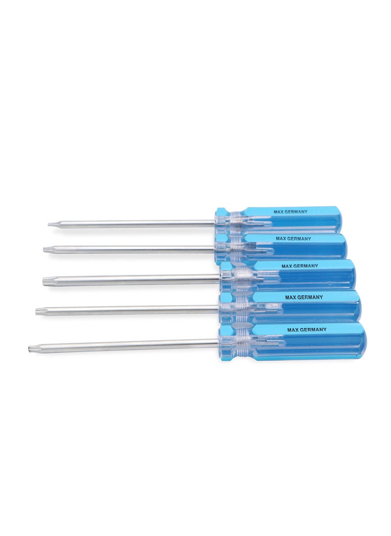 Max Germany Max Germany 478S5 Torx 5 Pieces Screwdriver Set  - Image 2