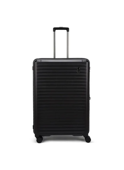 Echolac Celestra 76.5cm Hardcase Expandable 4 Double Wheel Check-In Luggage Trolley Black - PC183XA BLACK 28