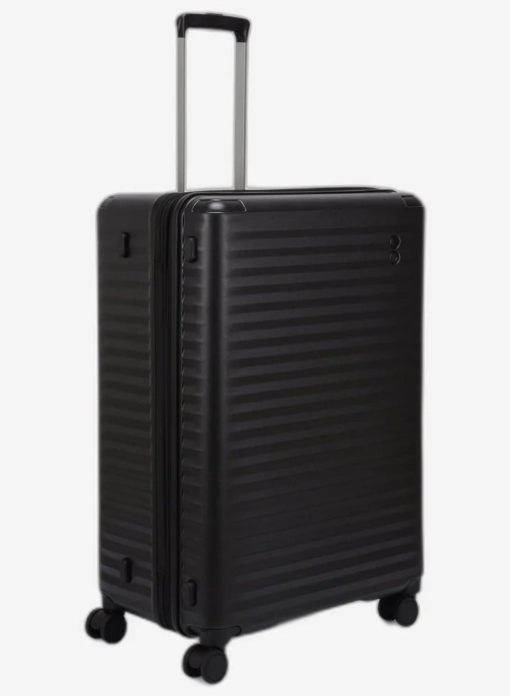 Echolac Celestra 75 Cm Hardcase Expandable 4 Double Wheel Check-In Luggage Trolley - Black - Image 5