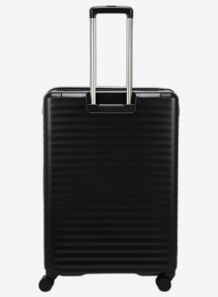 Echolac Celestra 75 Cm Hardcase Expandable 4 Double Wheel Check-In Luggage Trolley - Black - Image 4