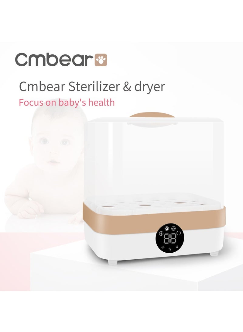 Cmbear Cmbear Baby Bottle Sterilizer, Electric Steam Bottle Sterilizer and Dryer, Sanitizer Universal Fit for Baby Toys, Baby Bottles, Pump Accessories and All Baby Items Accessories - Image 1
