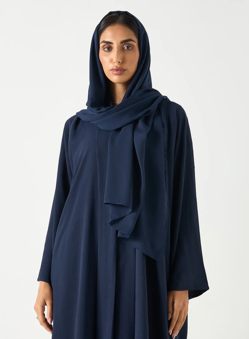Hadiyath Al Madinah Luxe Navy Abaya (4 Pcs)